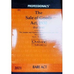 Professional's Sales Of Goods Act, 1930 Bare Act 2021